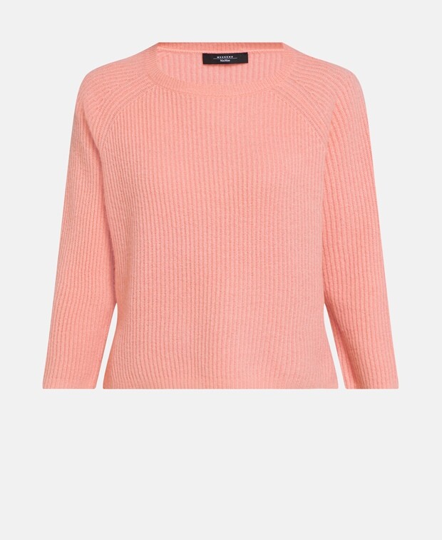 

Кашемировый пуловер Max Mara, лосось