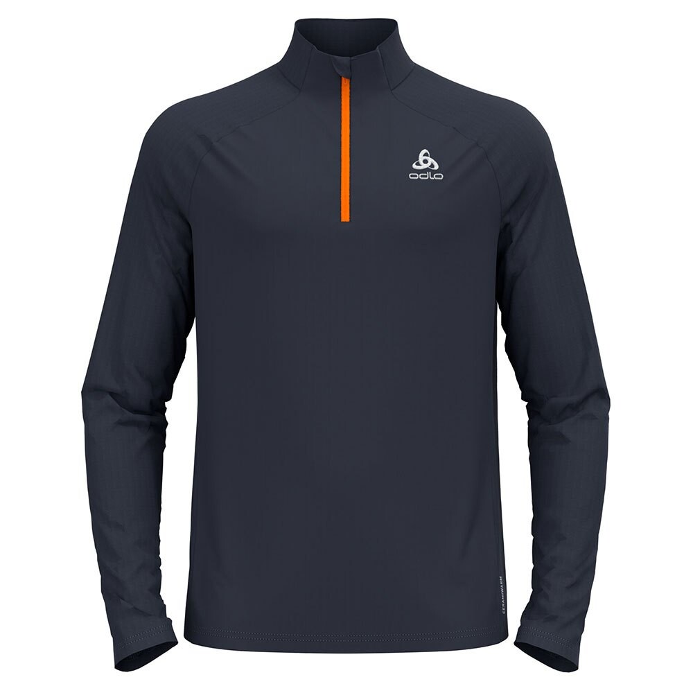 

Флис Odlo Essential Ceramiwarm half zip, синий