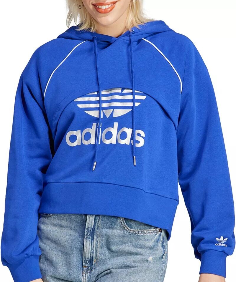 

Женская худи с большим логотипом Adidas Originals