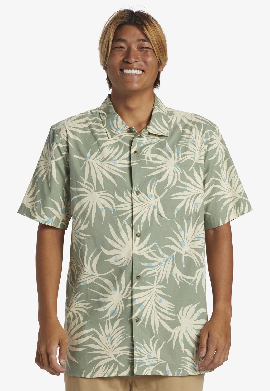 

Пляжный аксессуар CLUB CASUAL-SHORT SLEEVE FOR Quiksilver, зеленый