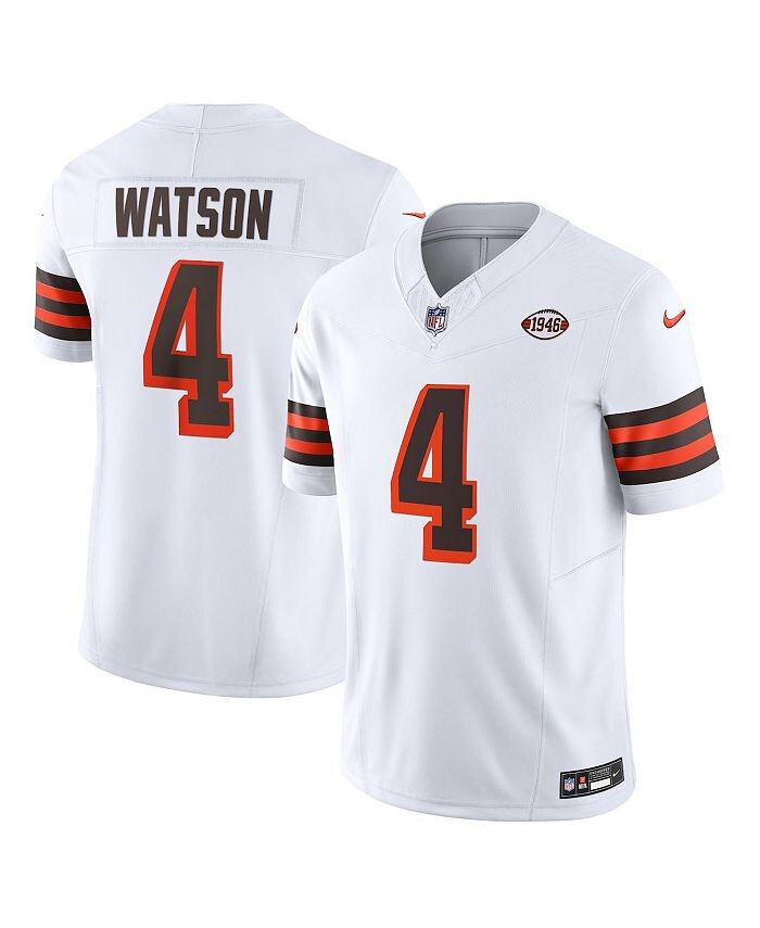 

Мужское белое джерси Deshaun Watson Cleveland Browns Alternate Vapor FUSE Limited Nike, белый
