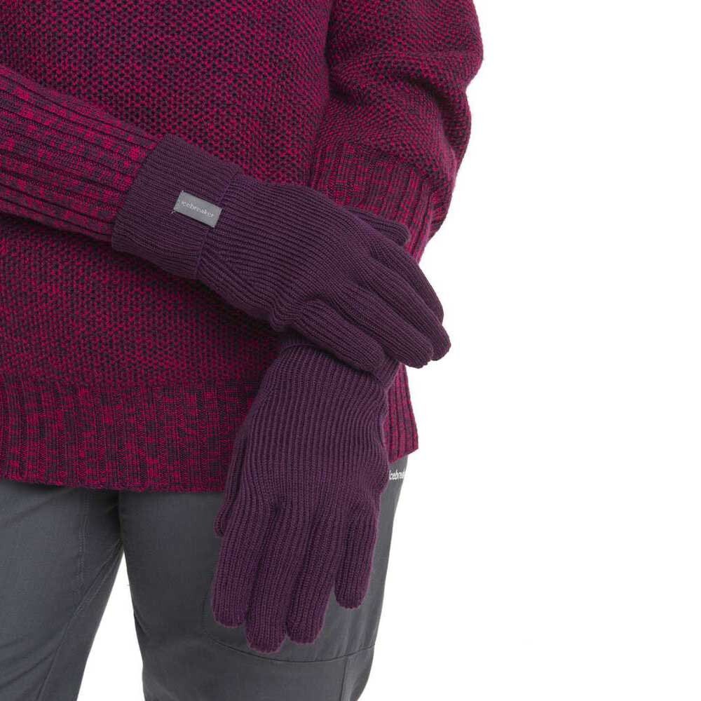 

Перчатки Icebreaker Rixdorf Merino, фиолетовый
