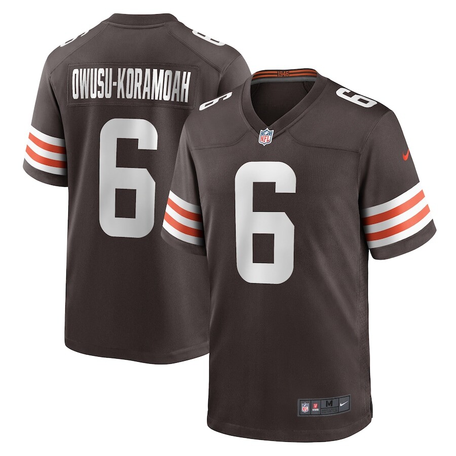 

Джерси Nike Cleveland Browns, коричневый