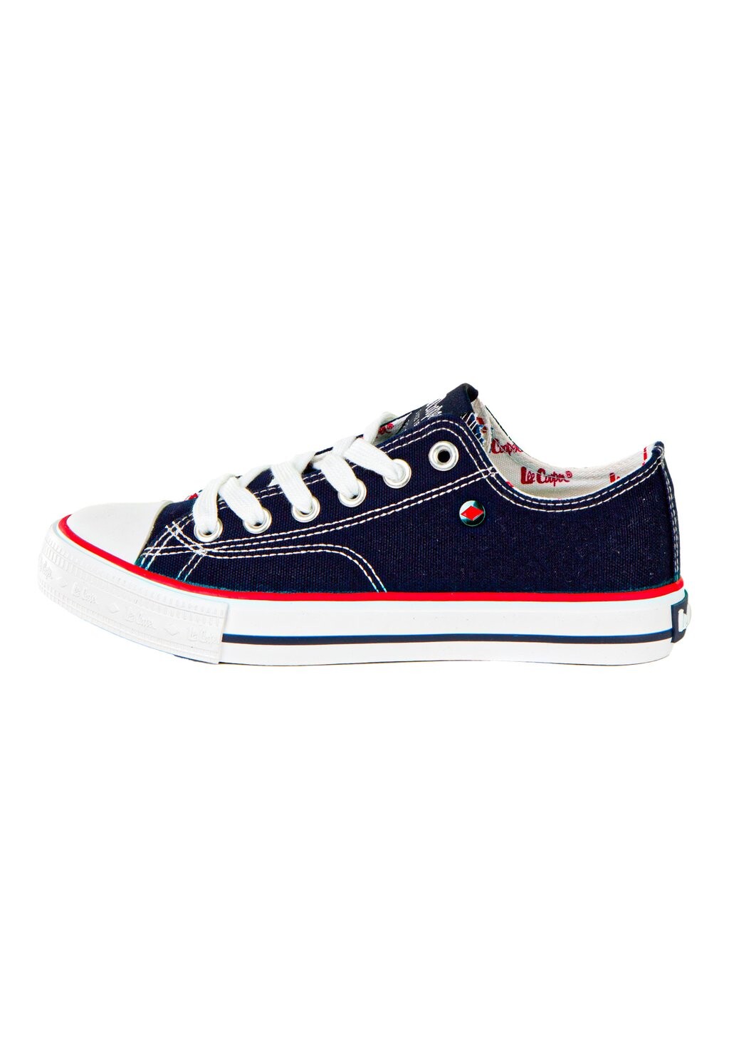 

Кроссовки на шнуровке Lee Cooper, темно-синий