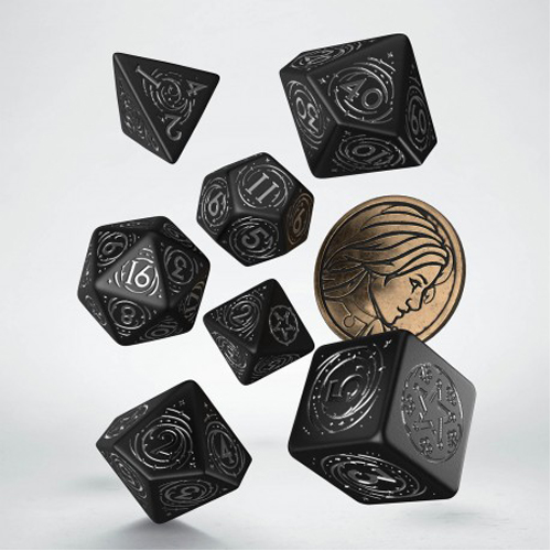 Игровые кубики The Witcher Dice Set: Yennefer – The Obsidian Star бука пазл the witcher yennefer