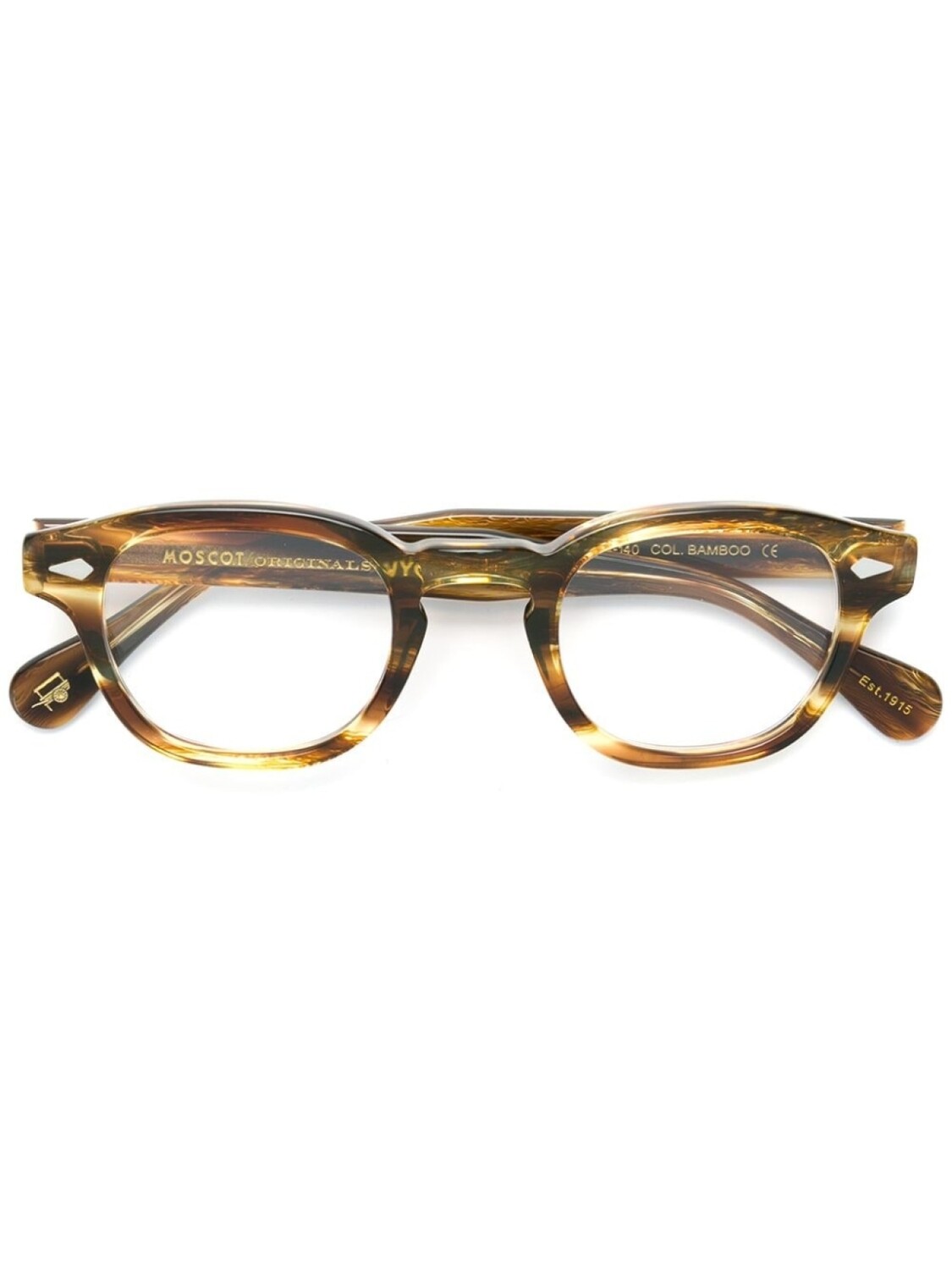 

Moscot очки 'Lemtosh', коричневый