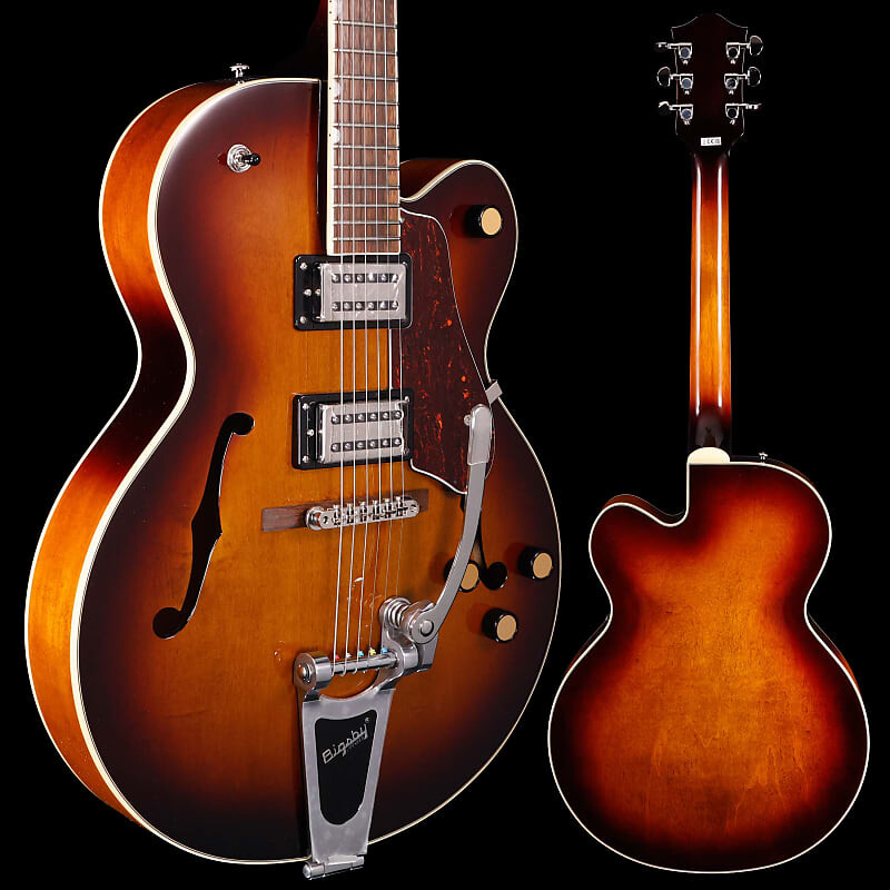 

Электрогитара Gretsch G2420T Streamliner Hollowbody w Bigsby, Havana Burst 7lbs 0.3oz