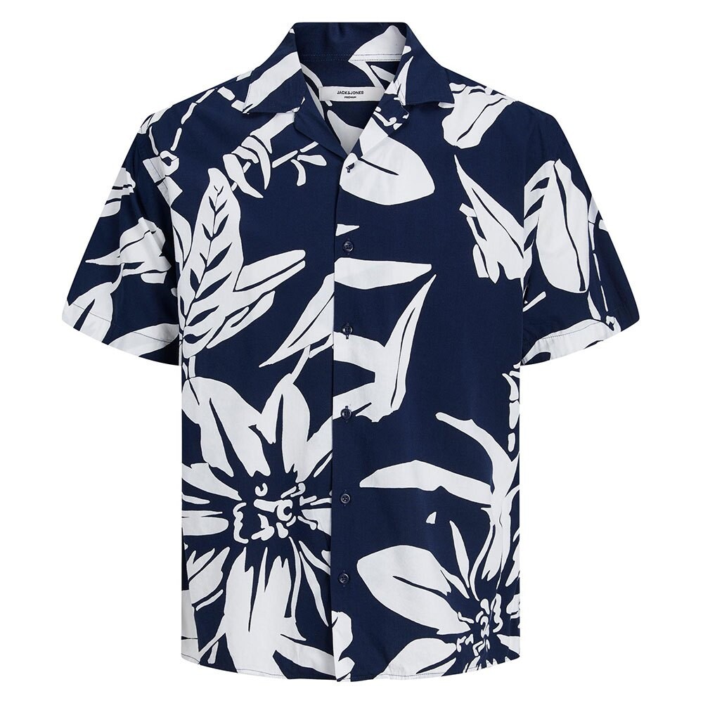 

Рубашка с коротким рукавом Jack & Jones Blatropic Resort, синий