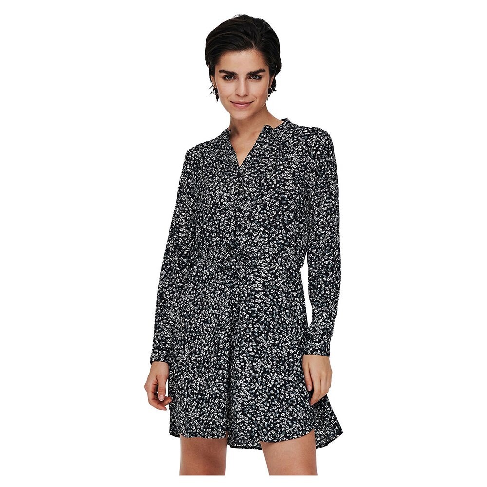 

Короткое платье Only Cory V-Neck Tunic Woven, черный