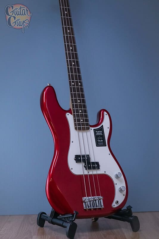 

Басс гитара Fender Player Precision Bass Candy Apple Red