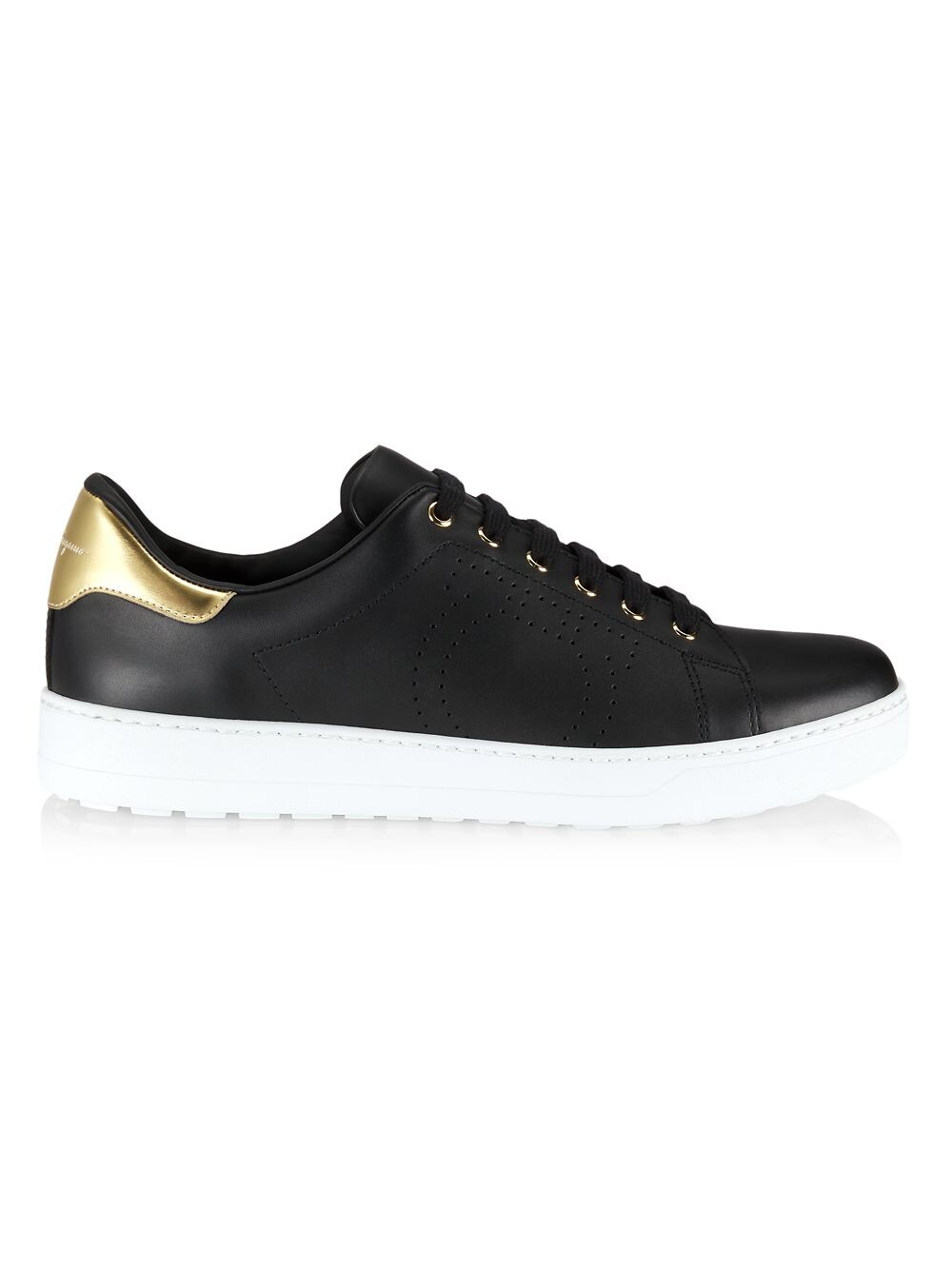 

Кожаные кроссовки Pierre с логотипом FERRAGAMO, черный