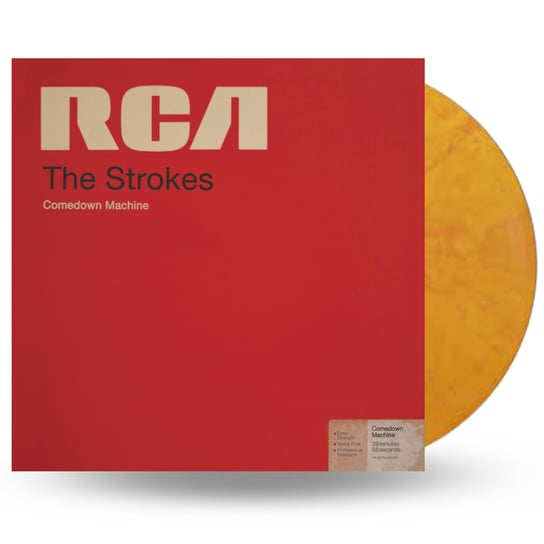strokes виниловая пластинка strokes comedown machine colour Виниловая пластинка The Strokes - Comedown Machine (желтый винил)