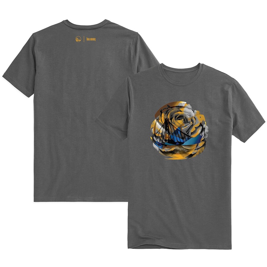 

Футболка с коротким рукавом The Wild Collective Golden State Warriors, угольный