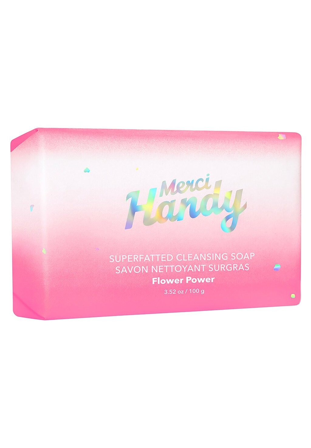 

Мыло SUPERFATTED CLEANSING SOAP FLOWER POWER Merci Handy, цвет flower power