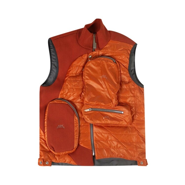 

Куртка A-Cold-Wall* Puffer Panelled Vest 'Orange', оранжевый