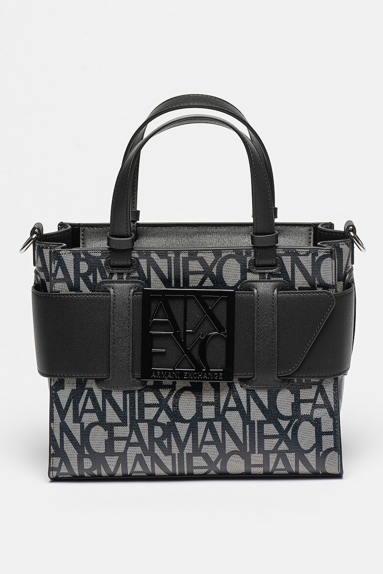 

Сумка с логотипом Armani Exchange, черный