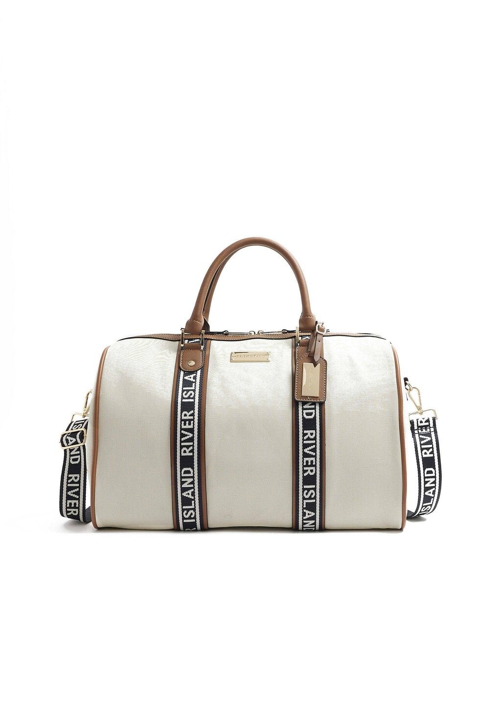 

Сумка Weekender River Island, цвет cream