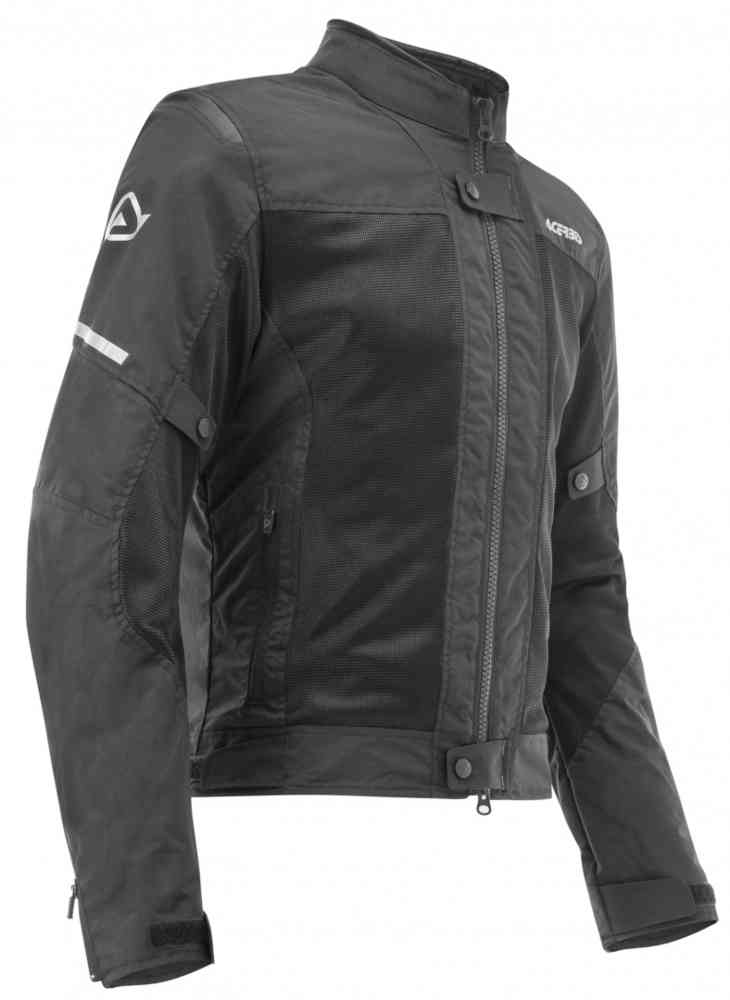 Женская мотоциклетная текстильная куртка Ramsey с вентиляцией Acerbis, черный