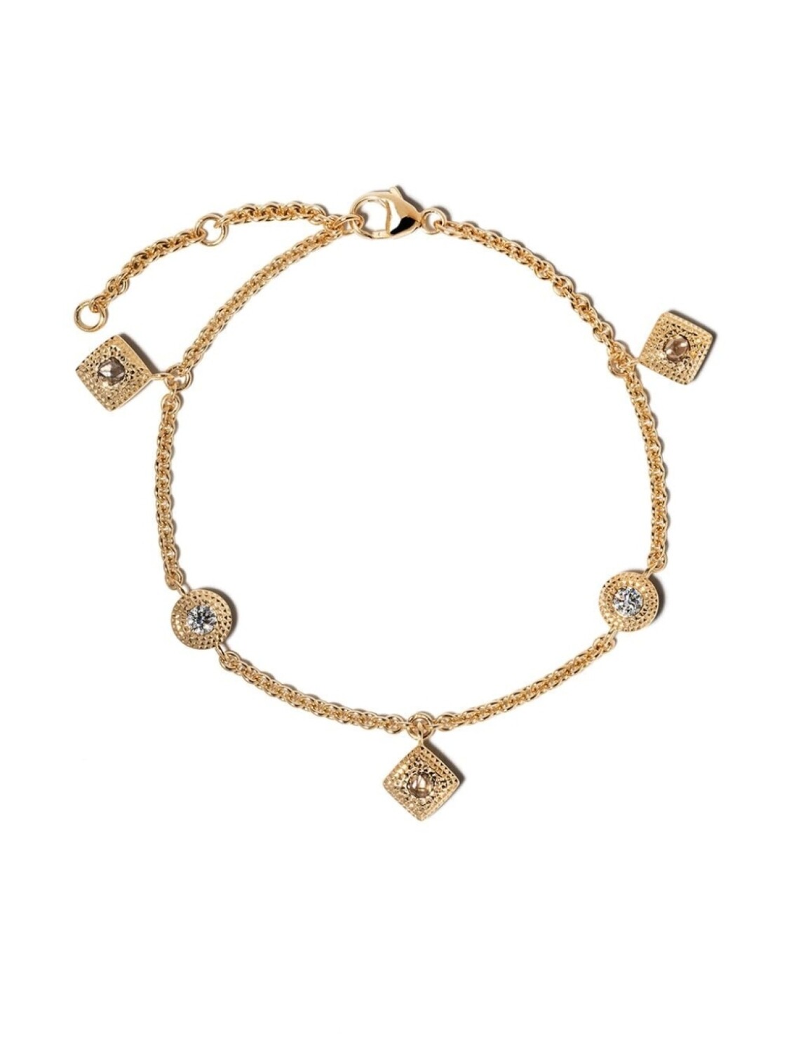 

Браслет Talisman из желтого золота с бриллиантами De Beers Jewellers, золотой