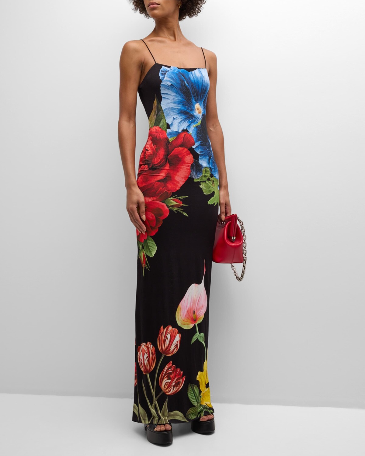 

Платье макси Le Parisien Fifi Alice + Olivia, цвет Le Parisien Black