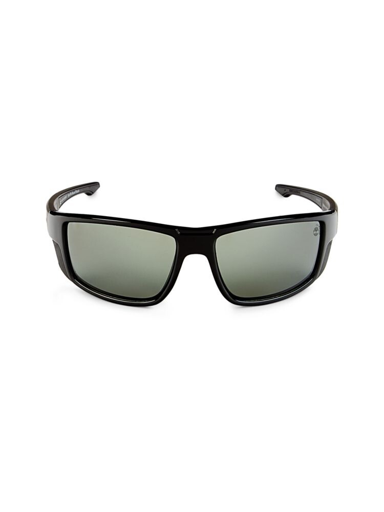 

Прямоугольные солнцезащитные очки 62MM Timberland, цвет Black Brown