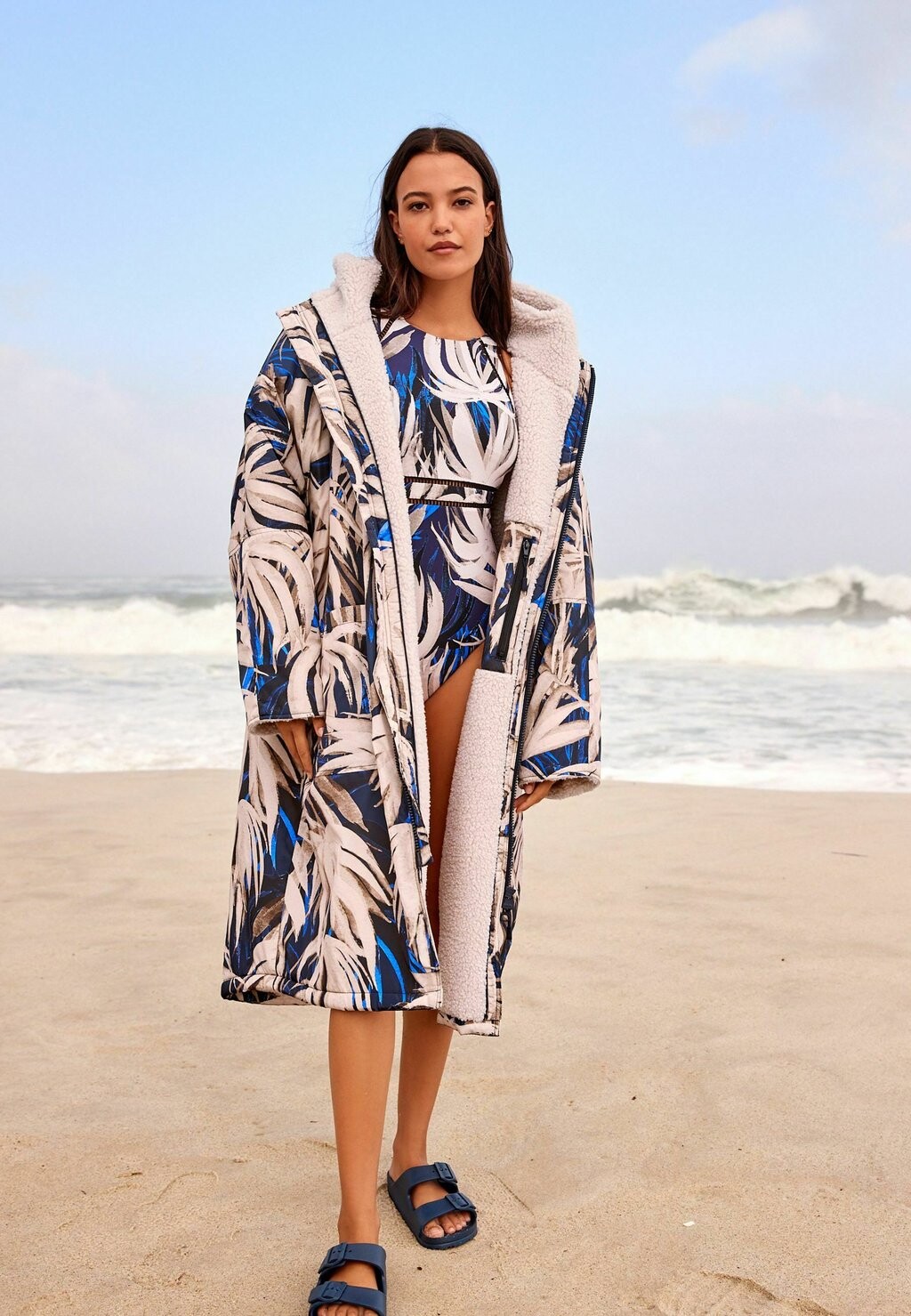 

Зимнее пальто WILD SWIM Next, цвет navy palm
