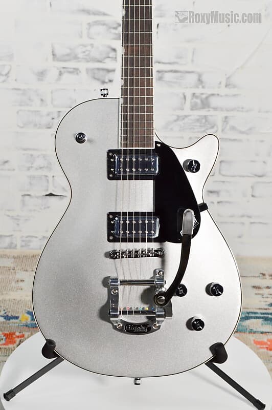 

Электрогитара Gretsch G5230T Electromatic Jet FT Single Cut with Bigsby Airline Silver