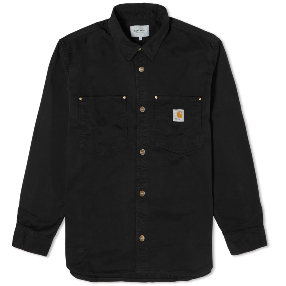 Куртка-рубашка Carhartt WIP дерби, черный
