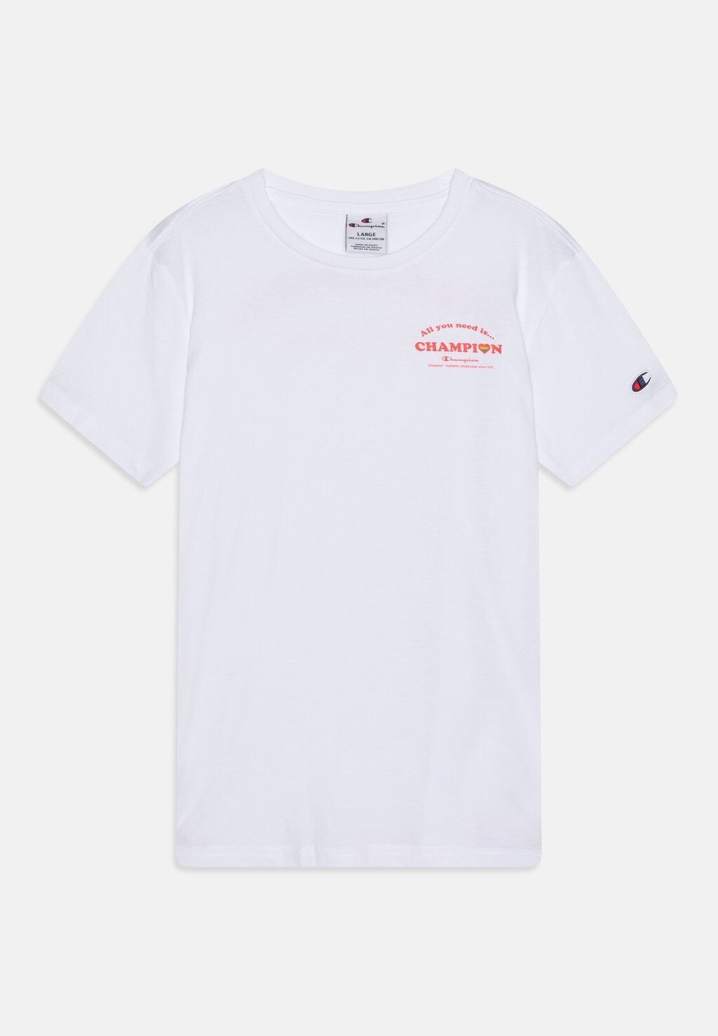 

Футболка с принтом CREWNECK UNISEX Champion Rochester, цвет white