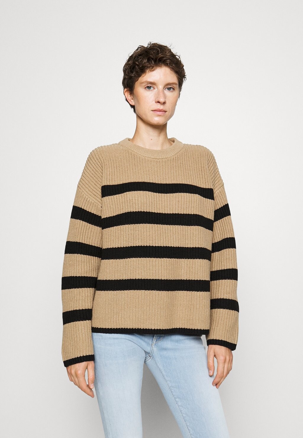 

Джемпер Selected Slfbloomie O Neck, стебель кукурузы