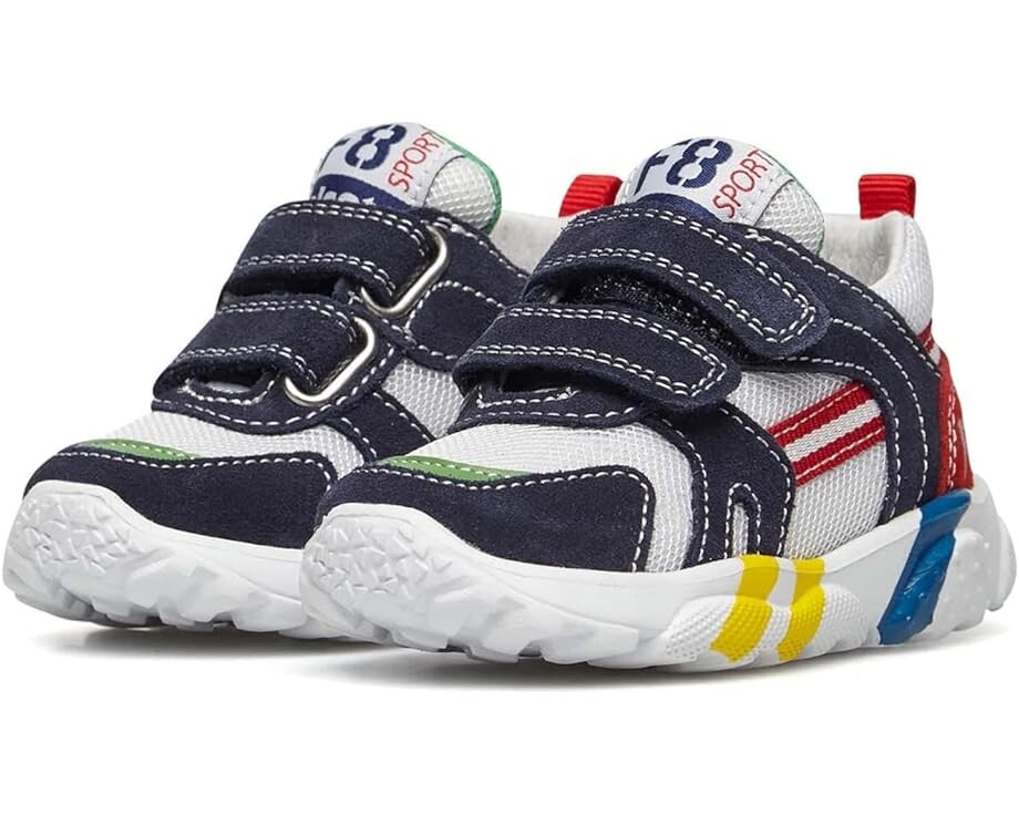

Кроссовки Naturino Falcotto Stripe VL, цвет Navy/White/Red