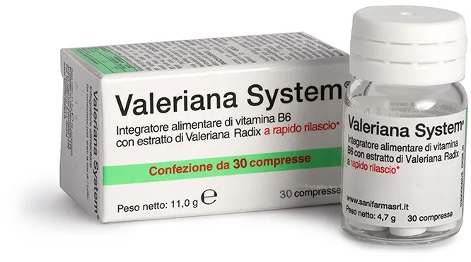 

Валериана Система 30 таблеток для сна и релаксации Valeriana System