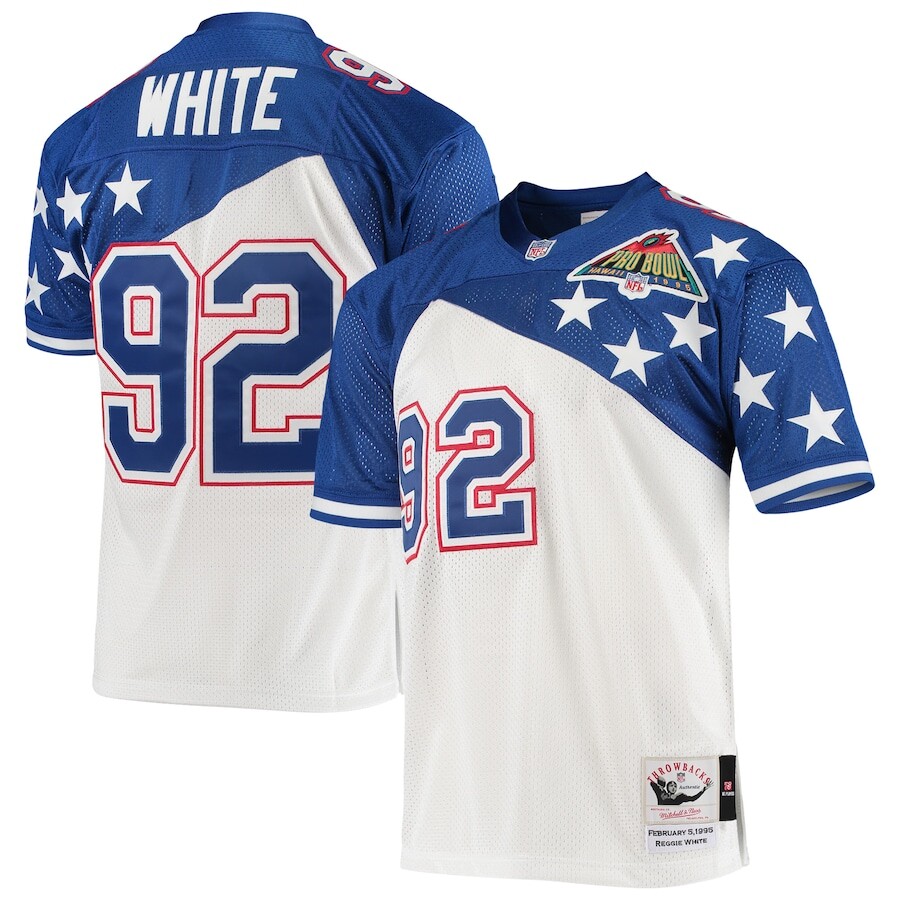 

Джерси Mitchell & Ness Green Bay Packers, белый