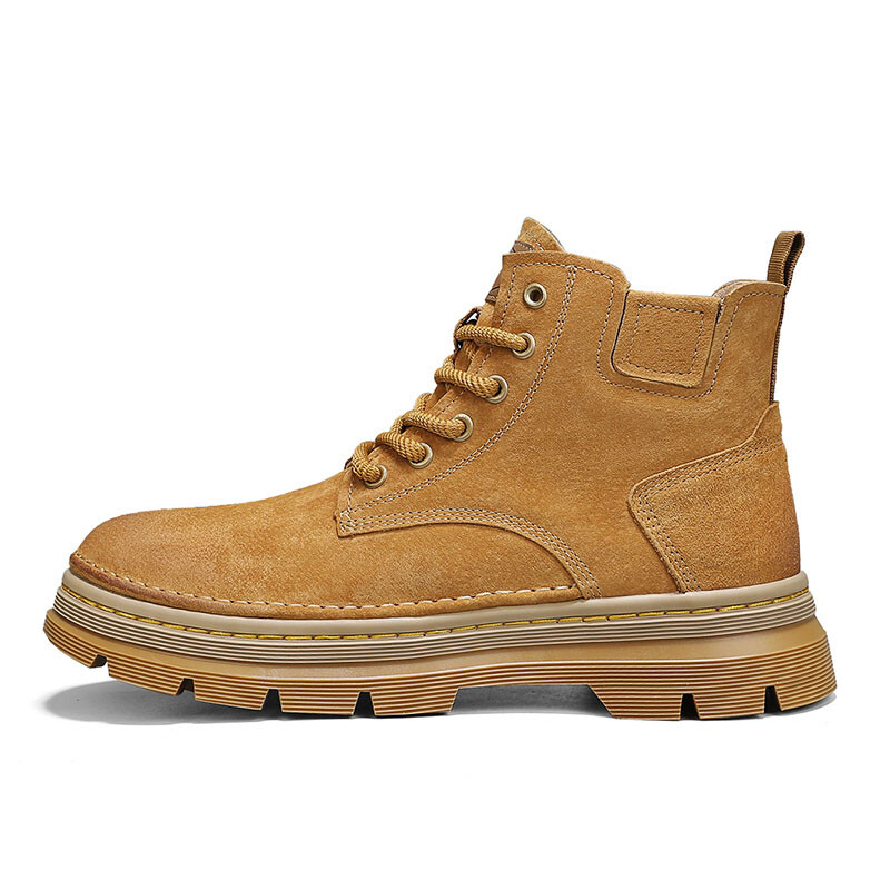 

Мужские ботинки Cahhrrn X Martin Boot Men Beige City Camel