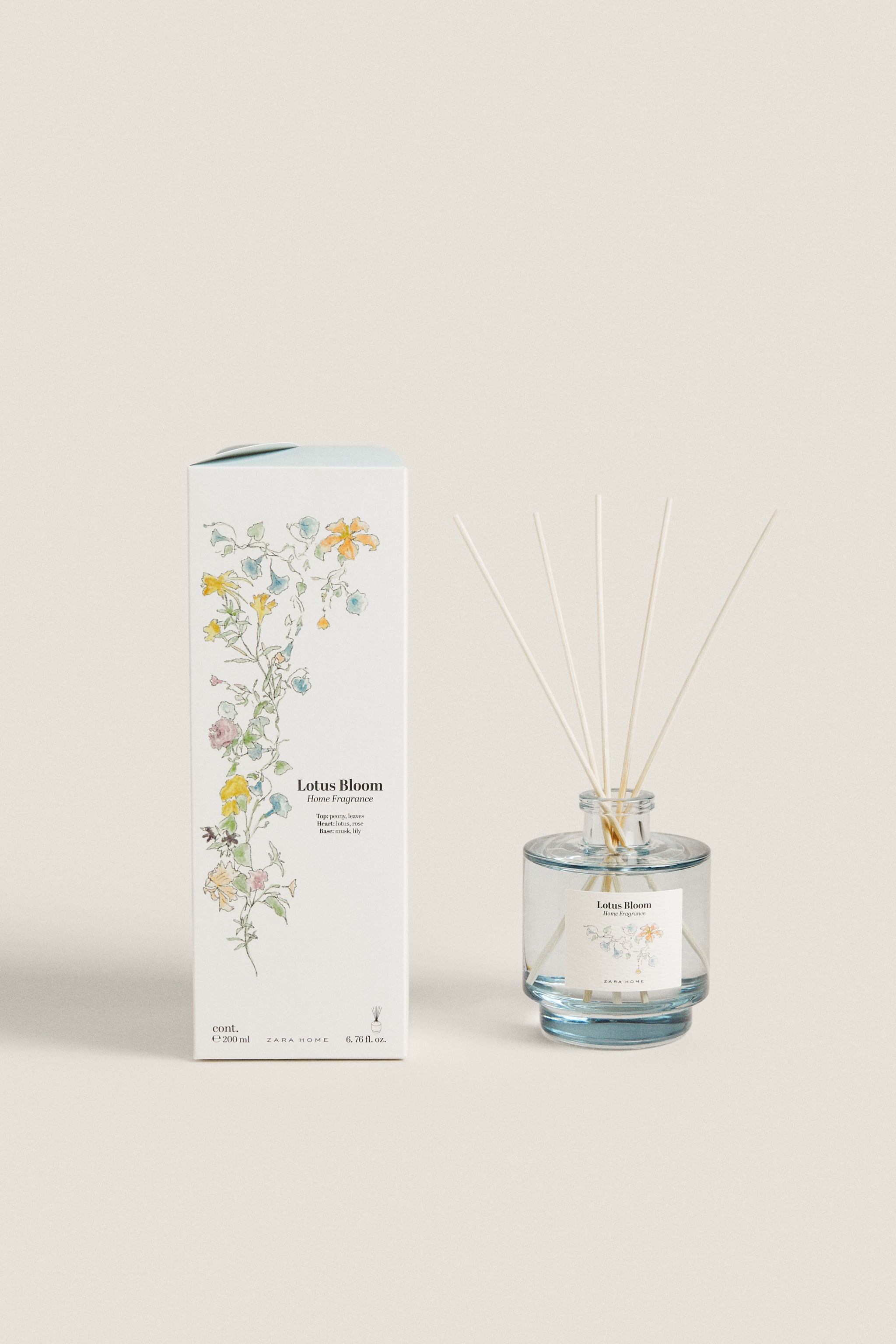 200 мл) диффузор lotus bloom reed diffuser Zara, фиолетовый – заказать по  доступной цене из-за рубежа в «CDEK.Shopping»