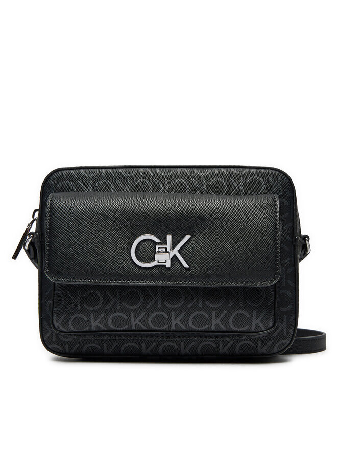 

Наплечная сумка Calvin Klein Re Lock Camera K60K612676, черный
