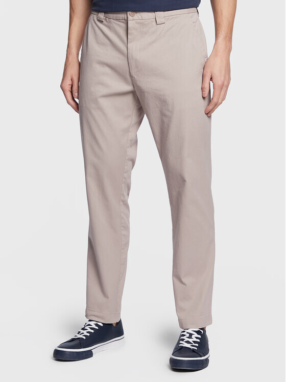 

Брюки чиносы обычного кроя Tommy Jeans, бежевый