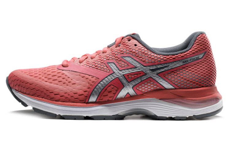 

Кроссовки Gel-Pulse 10 женские с низким верхом розовые/серые/серебристые Asics