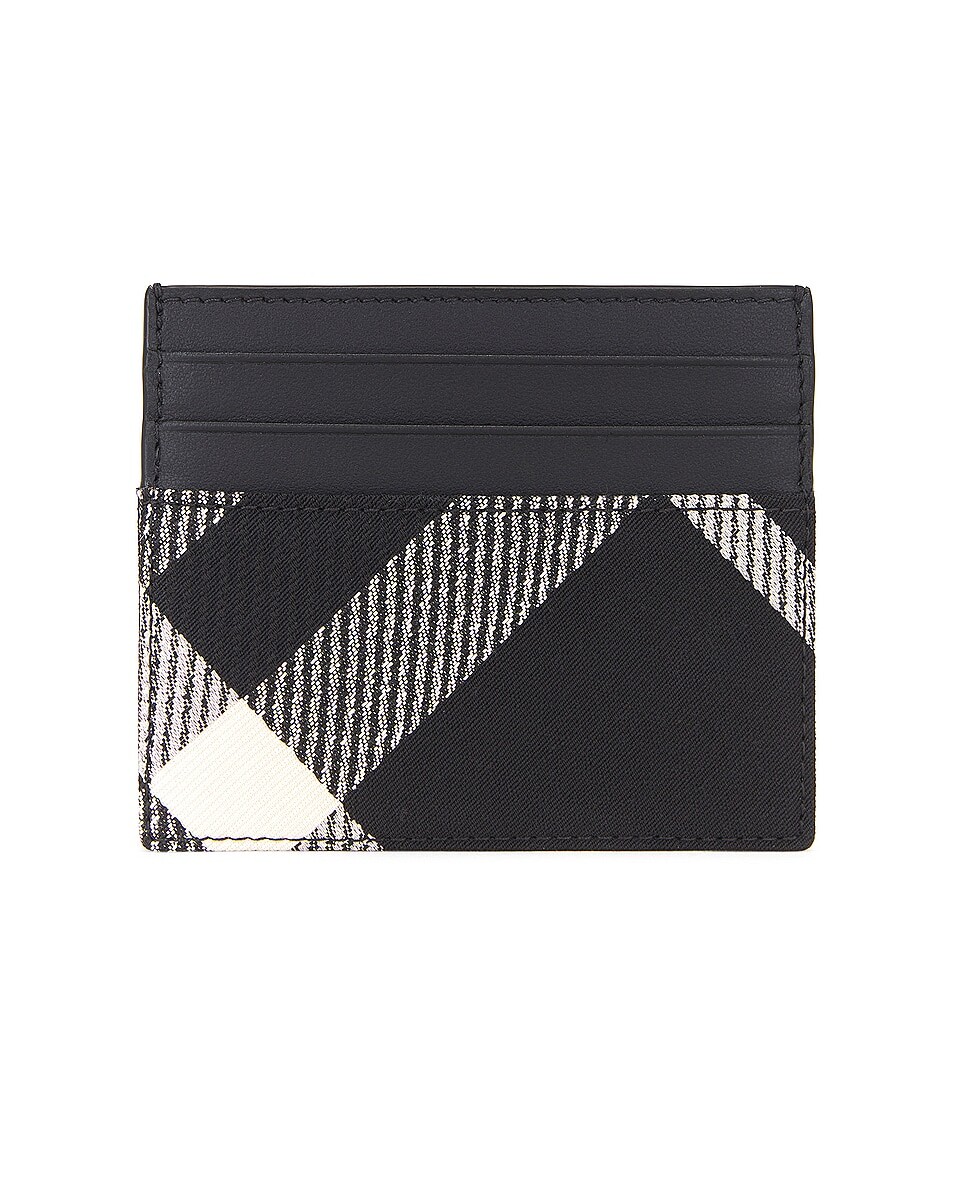 

Высокий кошелек Sandon Burberry, цвет Black & Calico