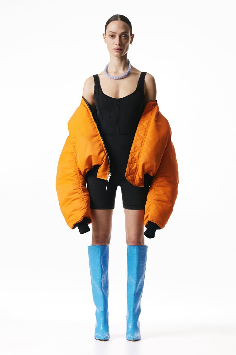 

Боди из джерси H&M, черный