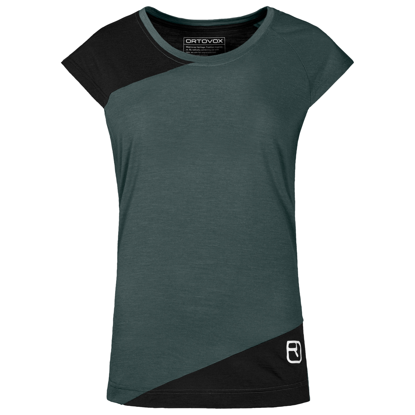 Рубашка из мериноса Ortovox Women's 120 Tec T Shirt, цвет Dark Arctic Grey