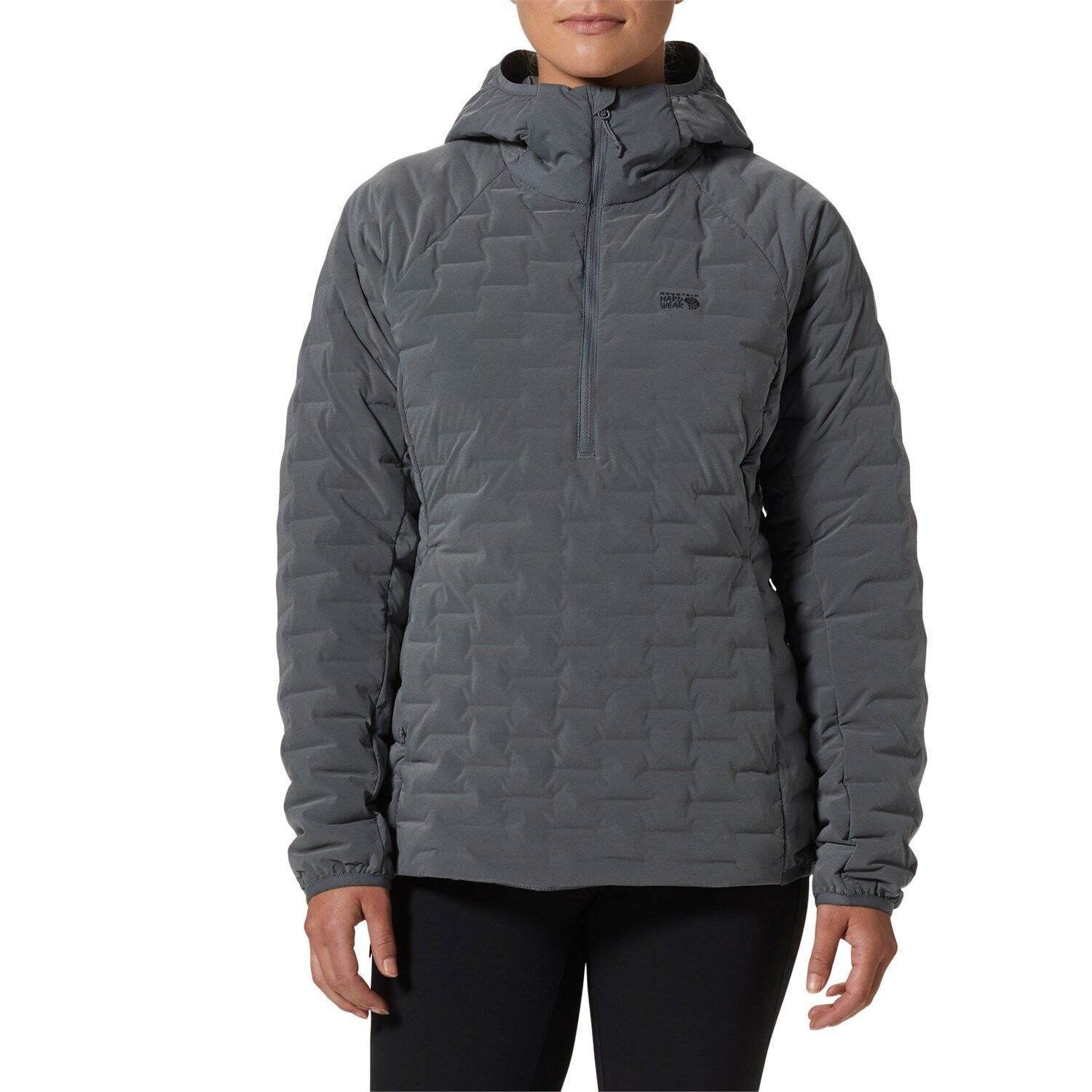 

Куртка Mountain Hardwear Stretchdown Light Pullover, цвет Foil Grey Heather