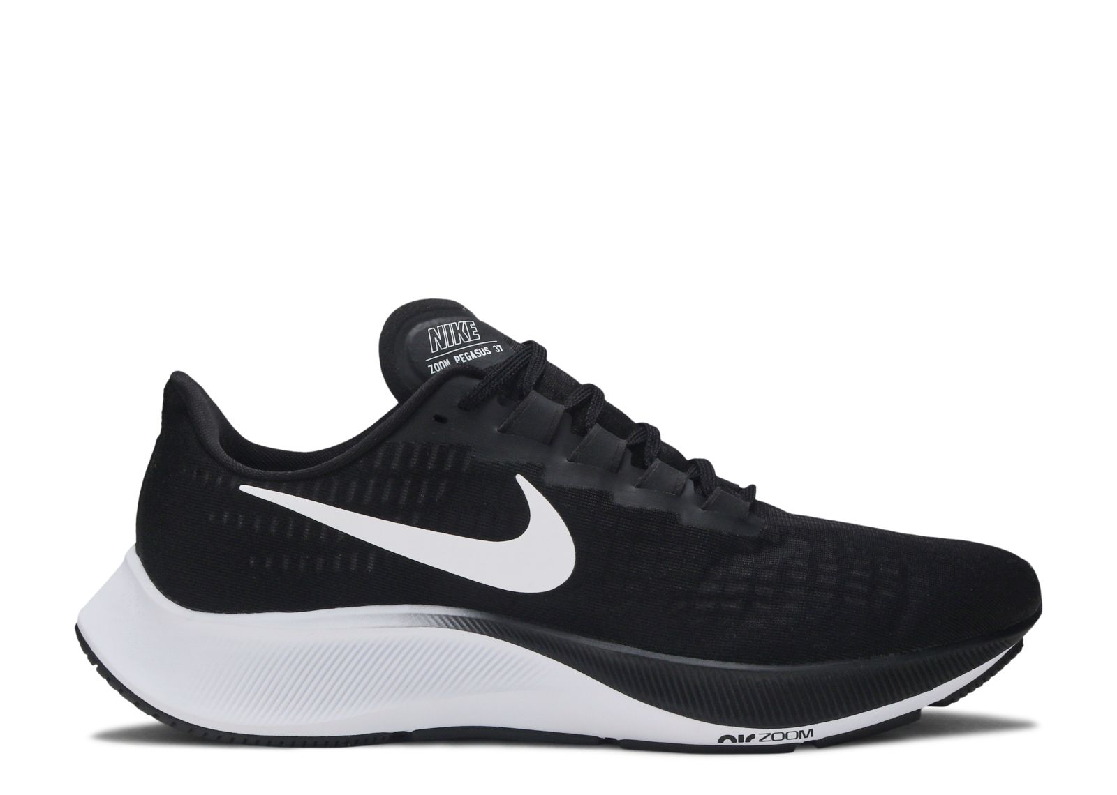 цена Кроссовки Nike Air Zoom Pegasus 37 'Black White', черный