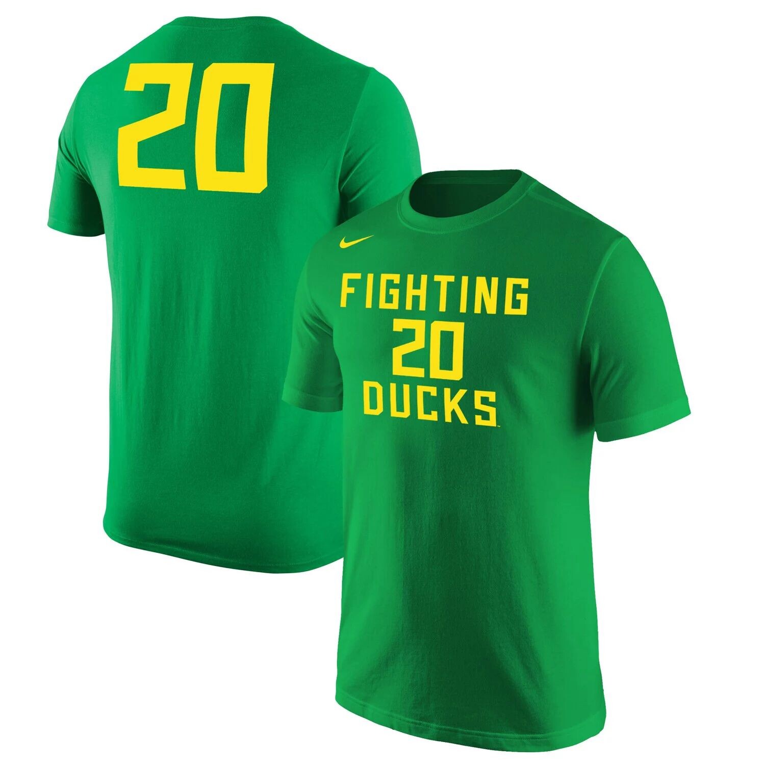 

Женская баскетбольная футболка унисекс Nike #20 Green Oregon Ducks из джерси