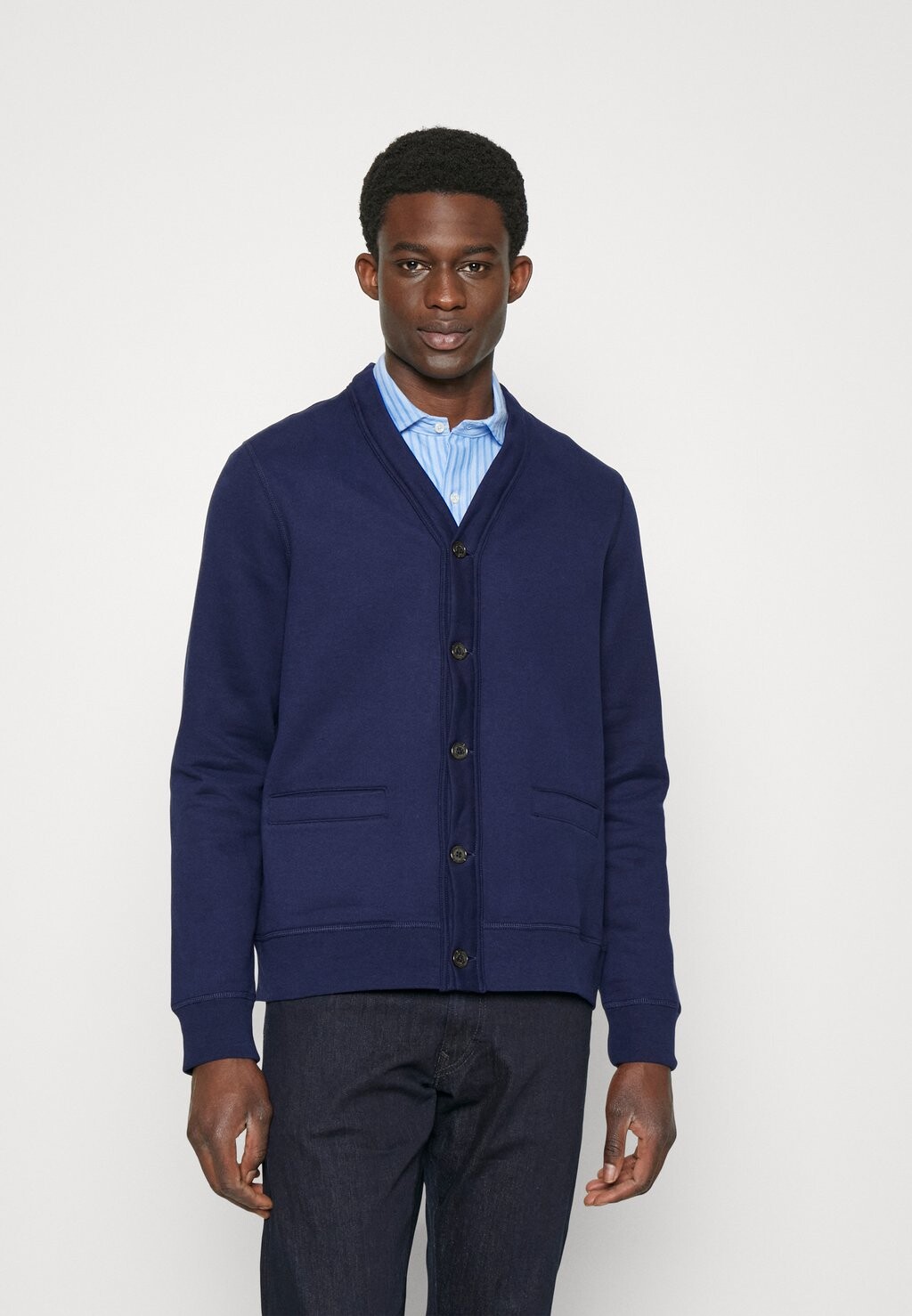 

Толстовка на молнии Polo Ralph Lauren Cardigan Long Sleeve, темно–синий, Синий