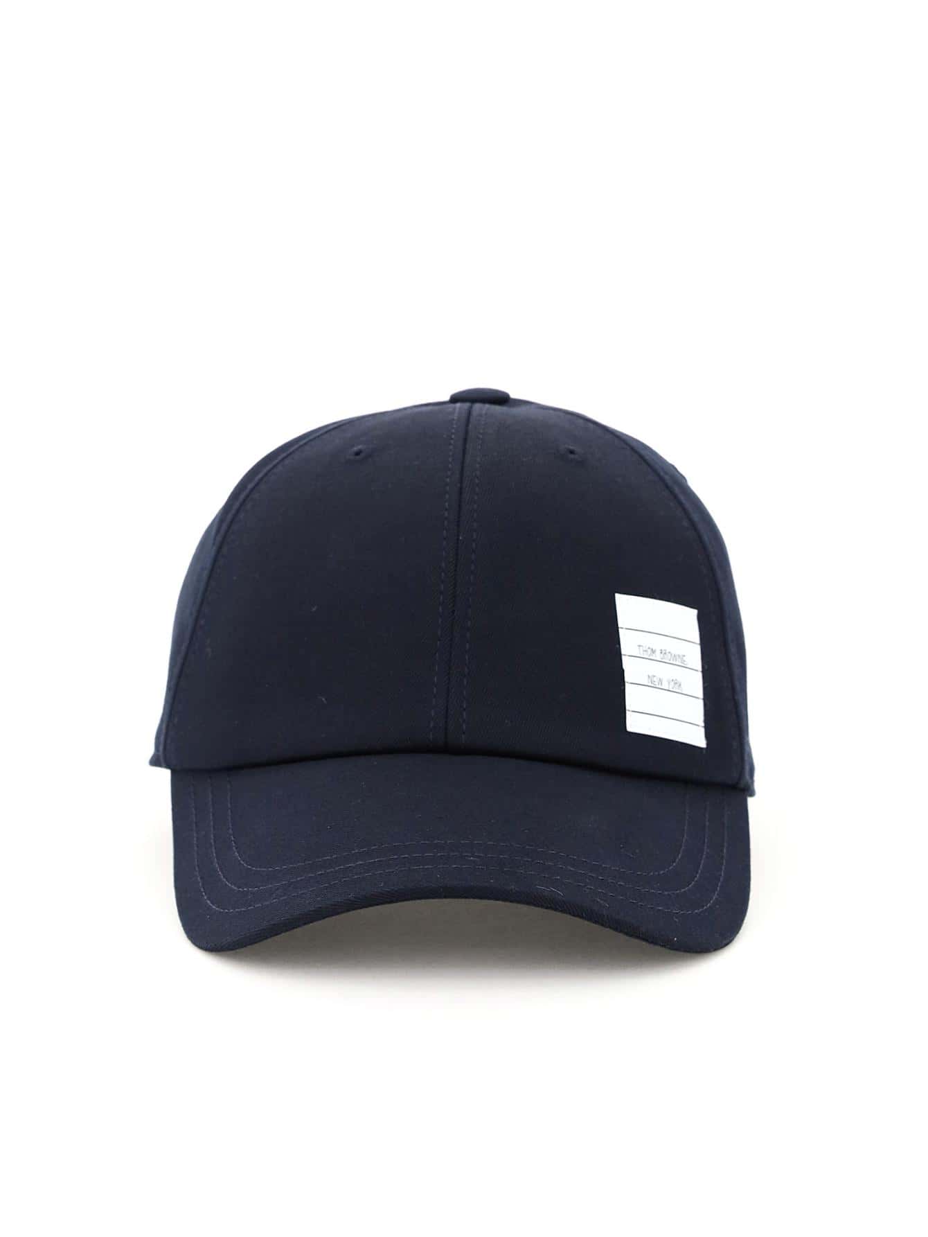 Мужские шапки Thom Browne BLUE MHC328A03788415, синий цена и фото