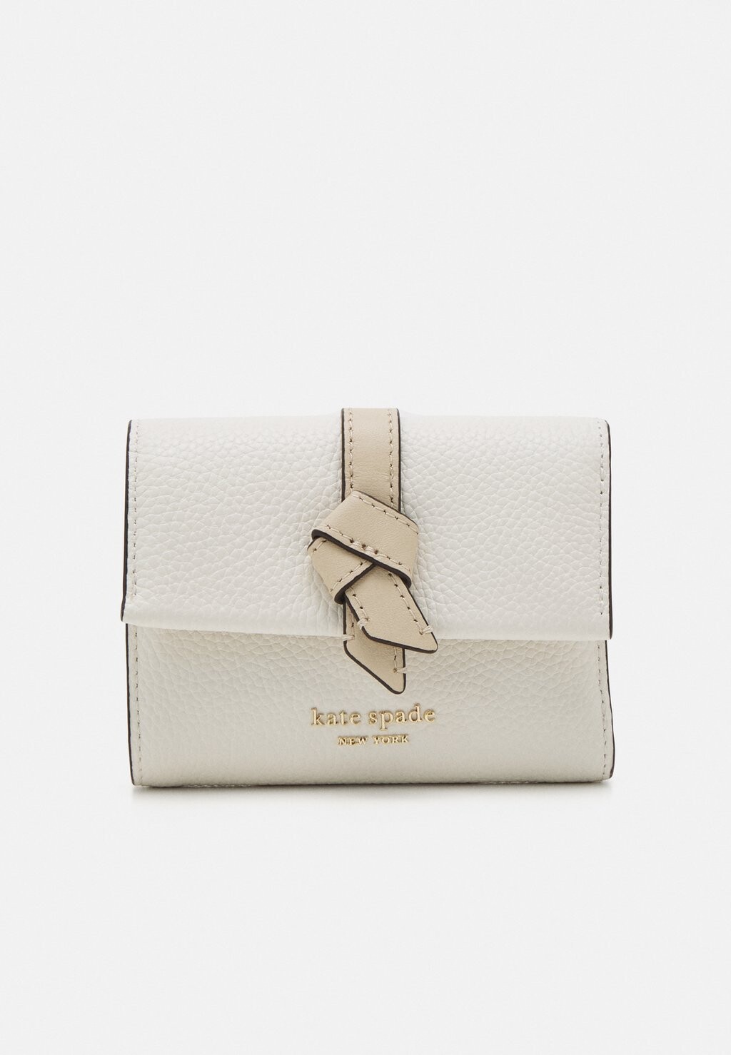 

Кошелек Knott Small Compact Wallet kate spade new york, кремовый