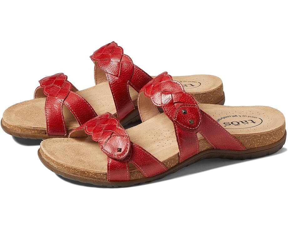 

Сандалии Taos Footwear Braidie, реальный красный