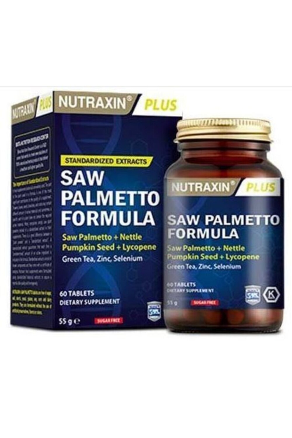 

Nutraxin Saw Palmetto Formula 60 Таблетки KOZ
