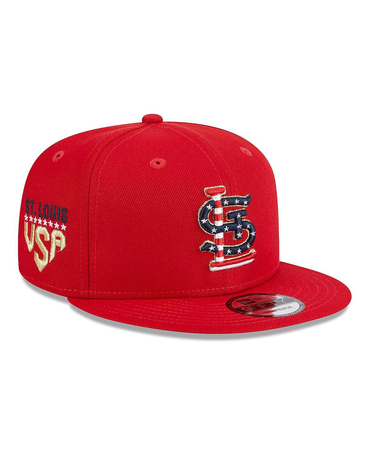 

Мужская красная регулируемая кепка Snapback Snapback 2023 Четвертого июля 9FIFTY New Era